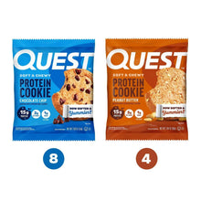 Soft & chewy protein cookie bags: chocolate chip and peanut butter