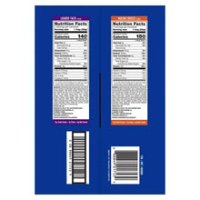 Quest tortilla-style protein chips variety pack back panel with nutrition facts