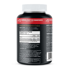 Qunol Ultra CoQ10 100 mg softgels bottle with white cap, supplement facts panel.