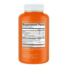 Qunol turmeric ginger supplement facts label on orange bottle