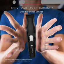 Black REMINGTON head and body trimmer with universal USB charging