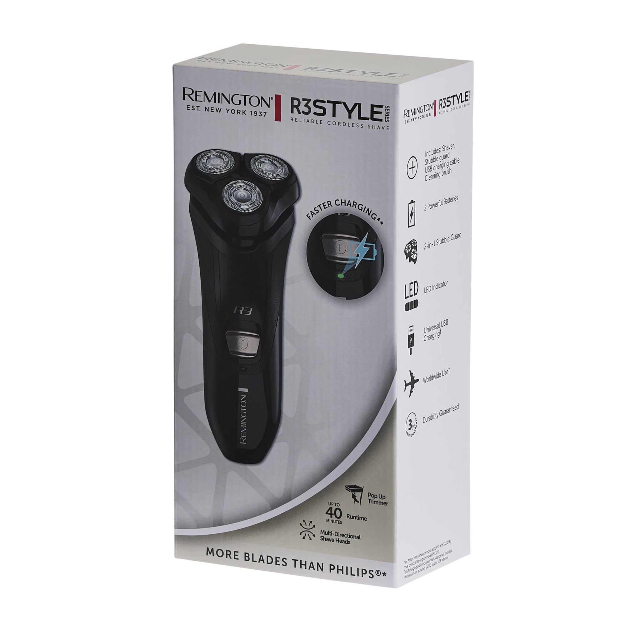 REMINGTON R3 Style Series Men's Rotary Shaver