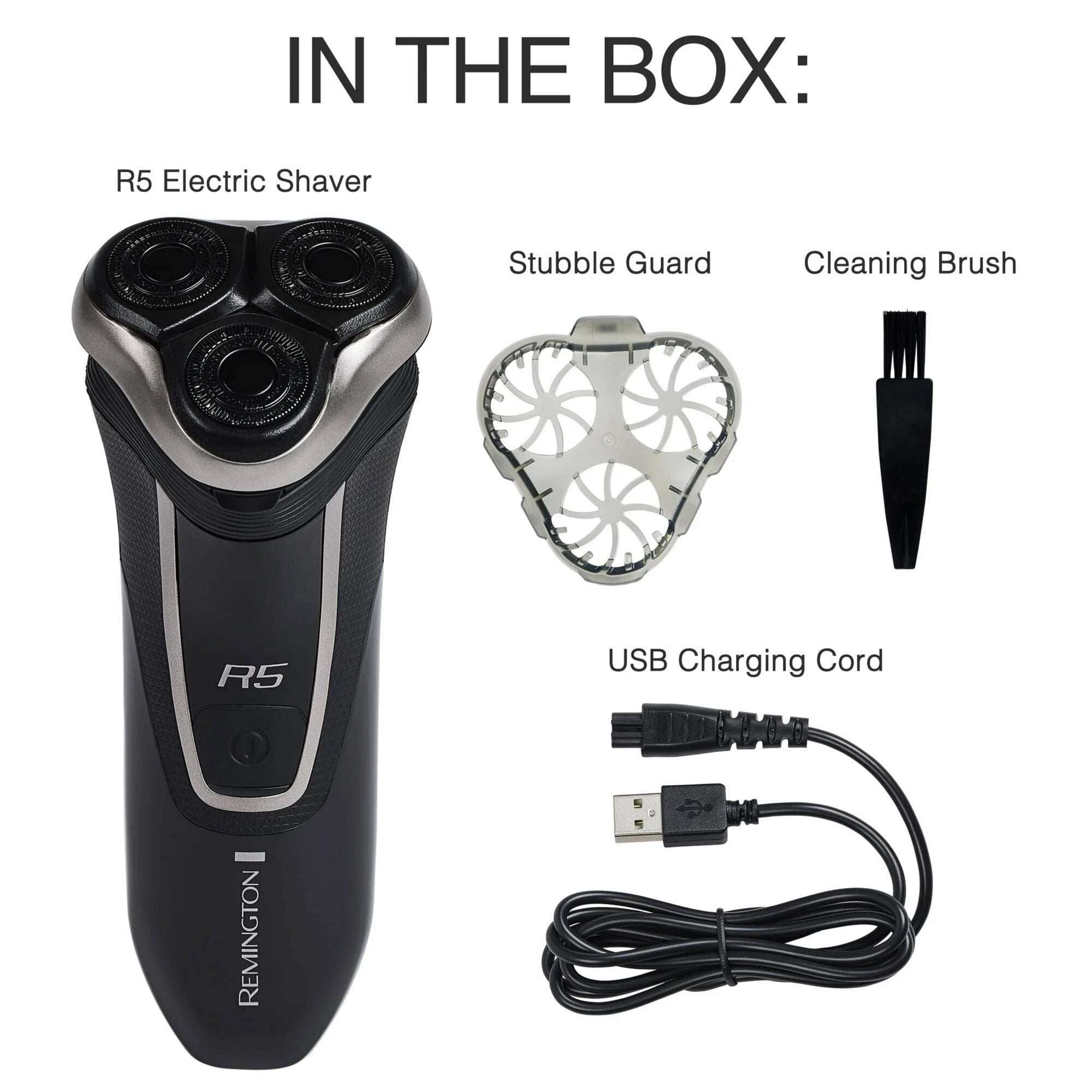 REMINGTON R5 Style Series Rotary Shaver for Men