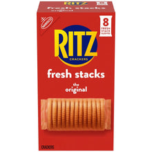 RITZ Fresh Stacks original crackers box with 8 fresh stack sleeves