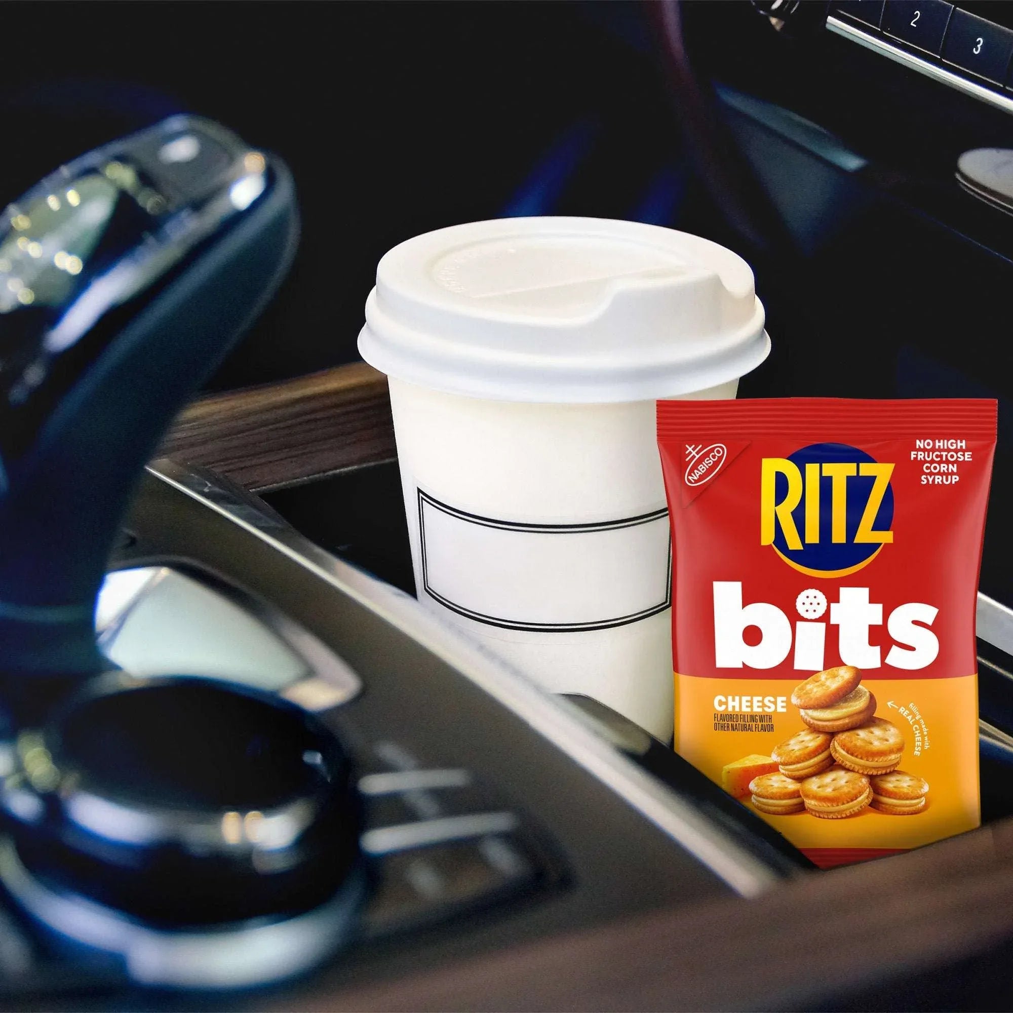 RITZ Bits Cracker Sandwiches, Cheese, 1.5 oz, 30-count - USA MEGA SHOP