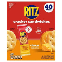 RITZ cracker sandwich box with cheese filling, 40 packs