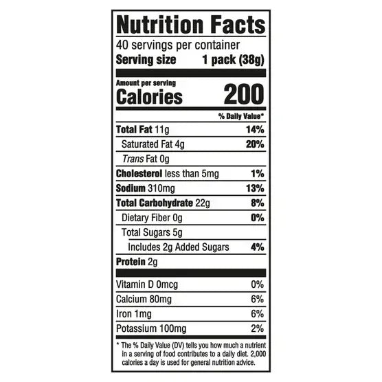 RITZ Cracker Sandwiches, Cheese, 40-count