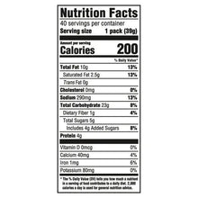Nutrition Facts label for RITZ cracker sandwiches, 200 calories per serving