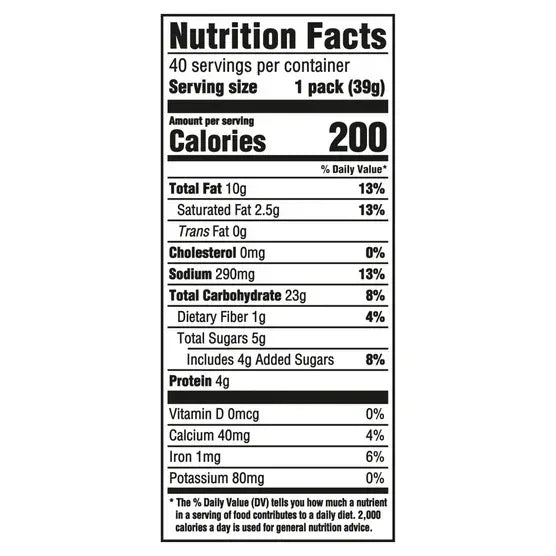 RITZ Cracker Sandwiches, Peanut Butter, 40-count