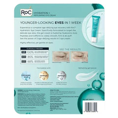 ROC Hydration+ Replumping Eye Cream, 0.6 fl oz, 3-pack