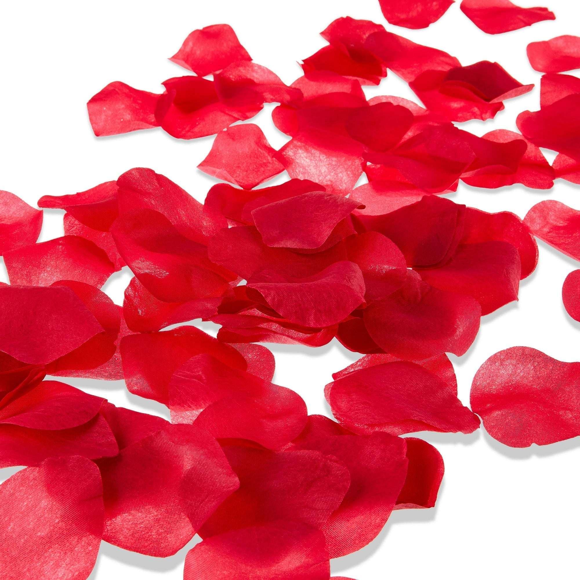 Artificial Rose Petals, Red, 100 Count Per Pack, Valentine's Day by Way To Celebrate (Pack of 2)