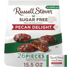Sugar-free pecan chocolate candy bag, 15.5 oz, 26 individually wrapped pieces