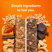 Nut Butter & Oat bars assortment, broken bars with oats, nuts, and chocolate pieces