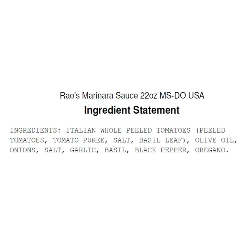 Rao's Homemade Marinara Sauce, 22 oz., 2 pk. - USA MEGA SHOP