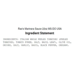Rao's Homemade Marinara Sauce, 22 oz., 2 pk. - USA MEGA SHOP