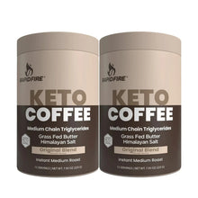 Instant keto coffee canisters, Original Blend medium roast, 2-pack