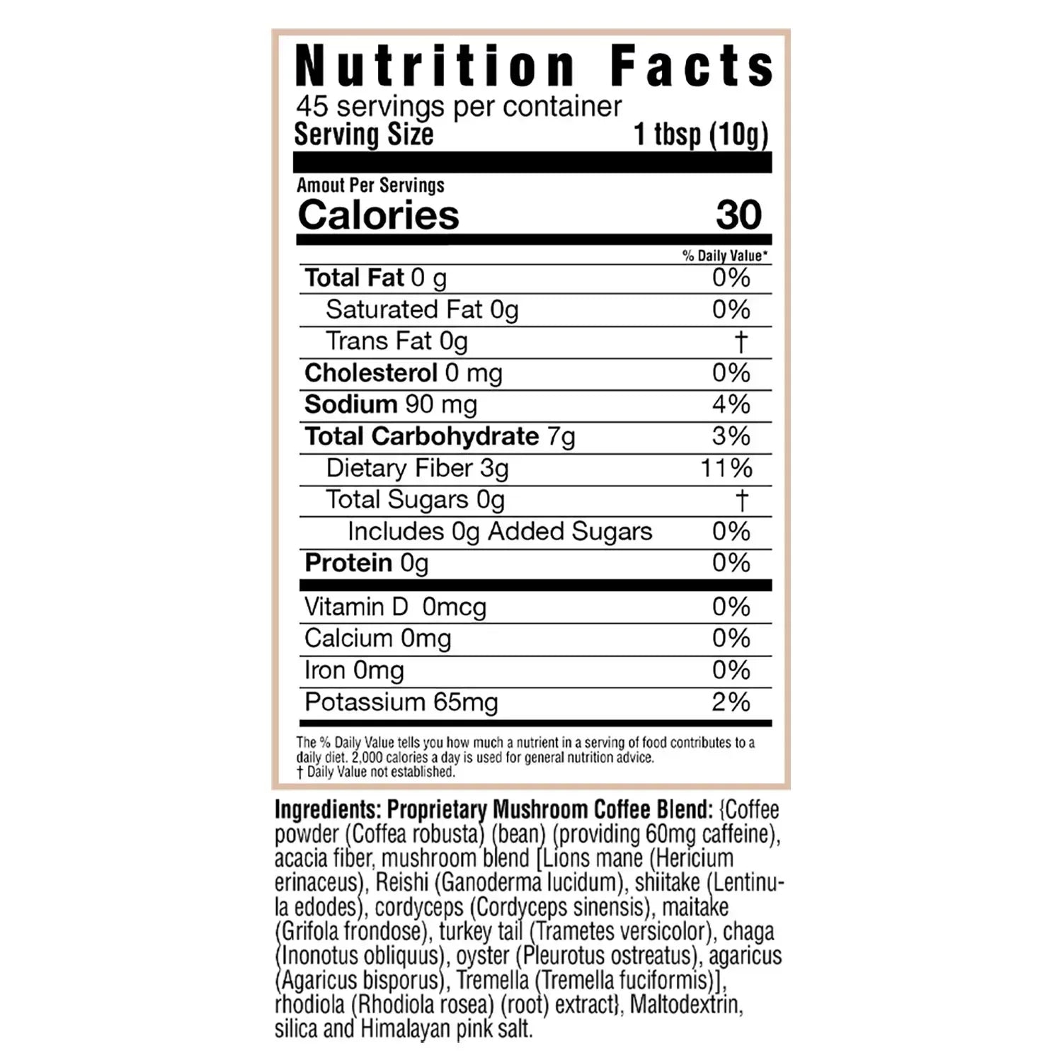 Rapid Fire Mushroom Instant Coffee, French Roast, 15.87 oz.