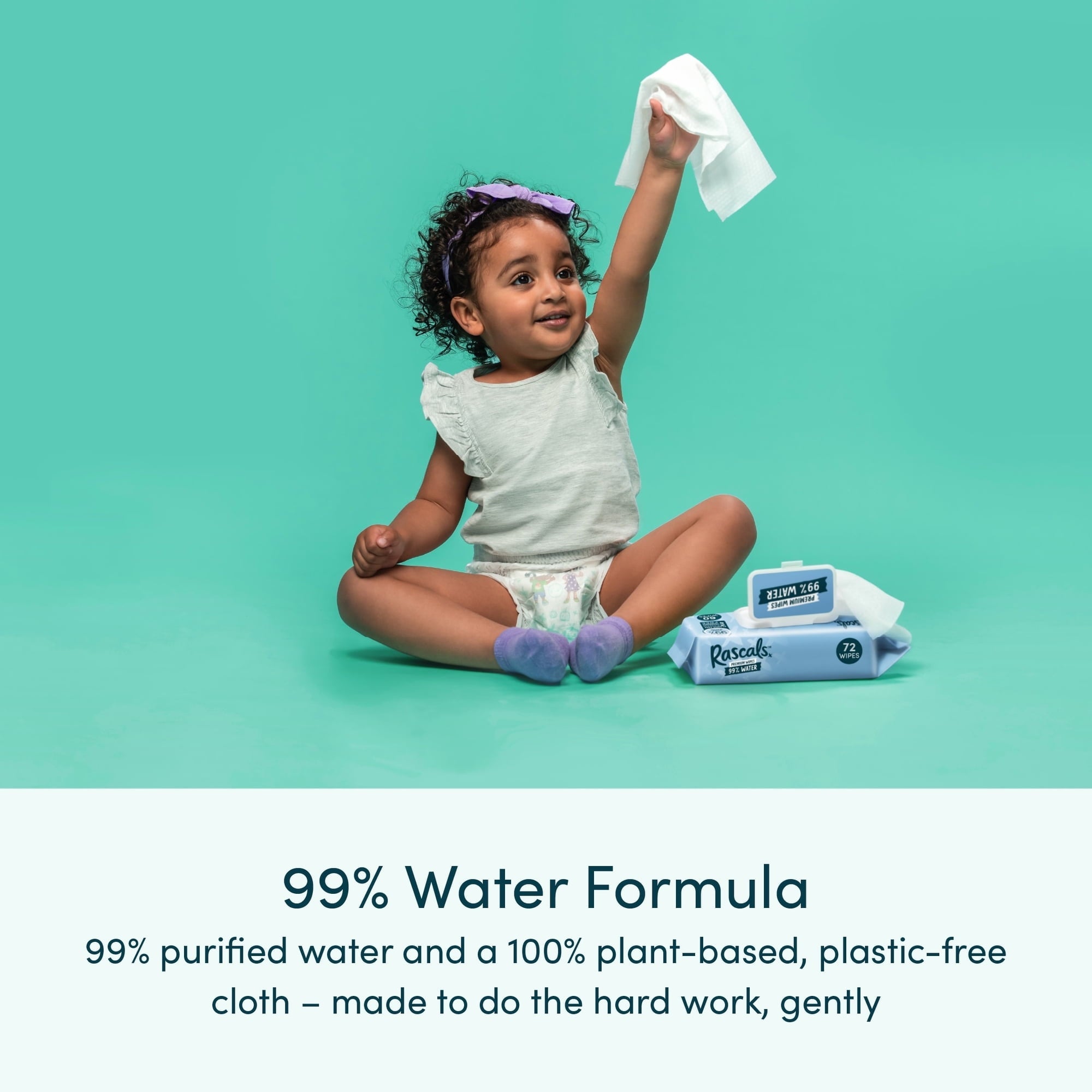 Rascals 99% Water Premium Fragrance Free Baby WRascals 99% Water Premium Fragrance Rascals 99% Water Premium Fragrance Free Baby Wipes, 216 CountFree Baby Wipes, 216 Countipes, 216 Count