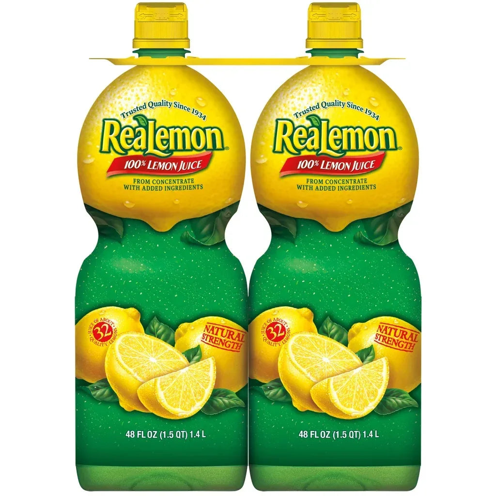 ReaLemon, Lemon Juice, 48 fl oz, 2-count