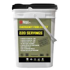 Ready Project 14D 2000 Emergency Food Supply (220 Total Servings) - USA MEGA SHOP