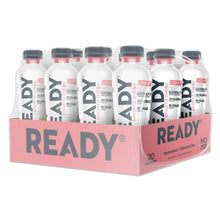 Sports drink multipack with electrolyte bottles, light strawberry lemonade