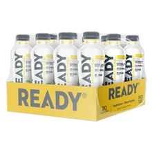Sports drink multipack with electrolyte bottles in yellow Ready carton