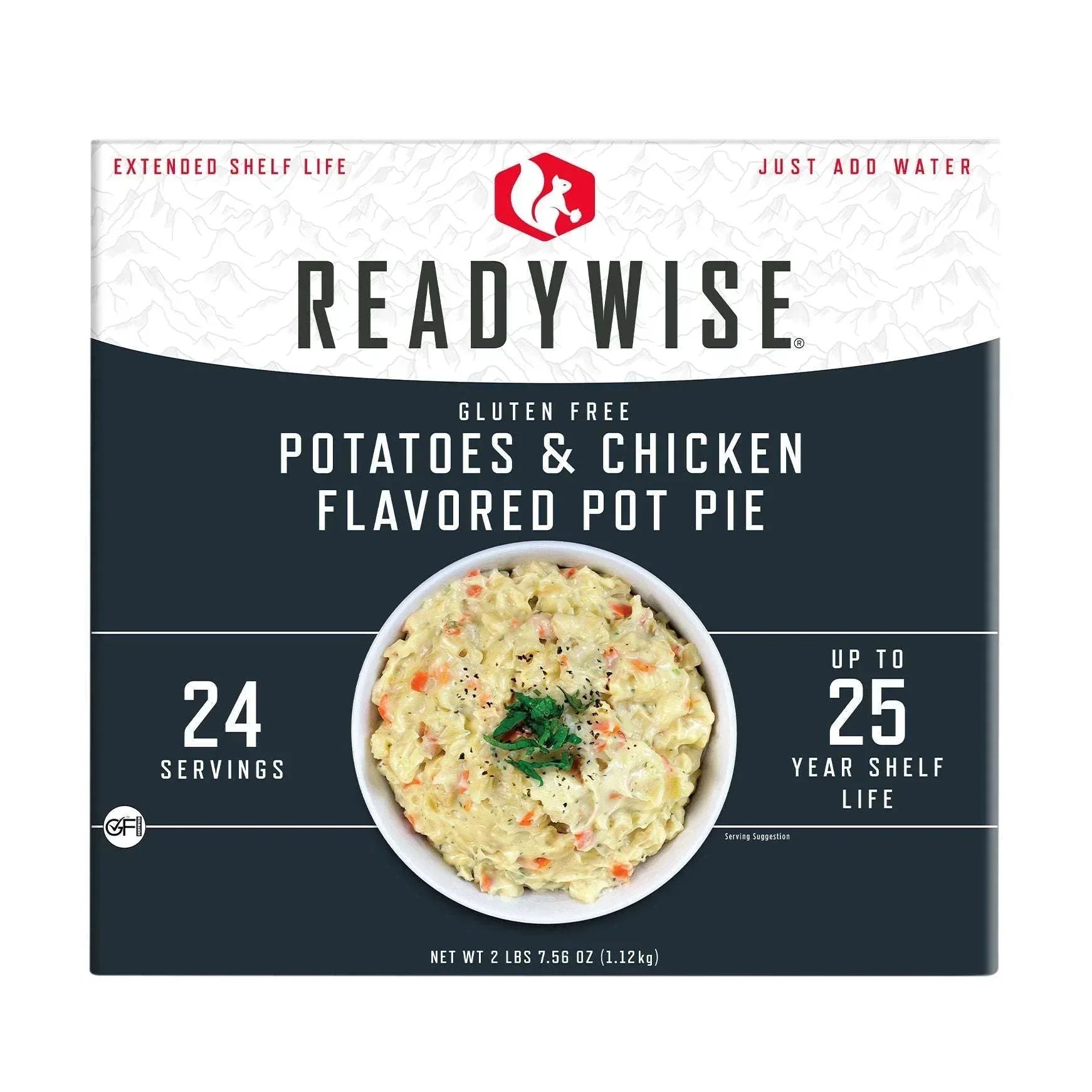 ReadyWise Gluten-Free Emergency Food Entree 2 Box Kit (48 Total Servings)