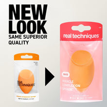 Orange Miracle Complexion Sponge package with small bag and sponge shown