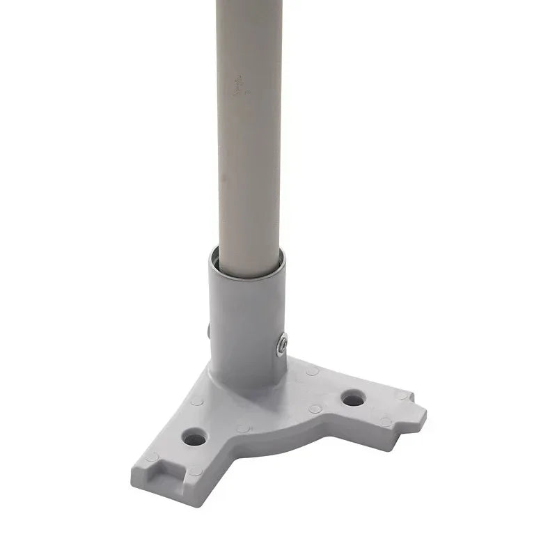 Crown Shades 10 x 10 Recreational Omni Shade White