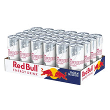 Red Bull Spring Edition energy drink 24-pack of aluminum cans with silver tops