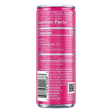 Red Bull White Peach Peace Edition energy drink can with Nutrition Facts panel