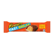 Reese's Fast Break king size chocolate bar wrapper, 150 calories.