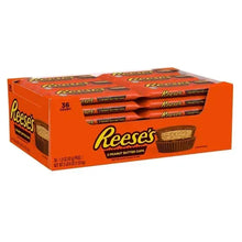 Reese's milk chocolate peanut butter cups multipack box, 36 count, top