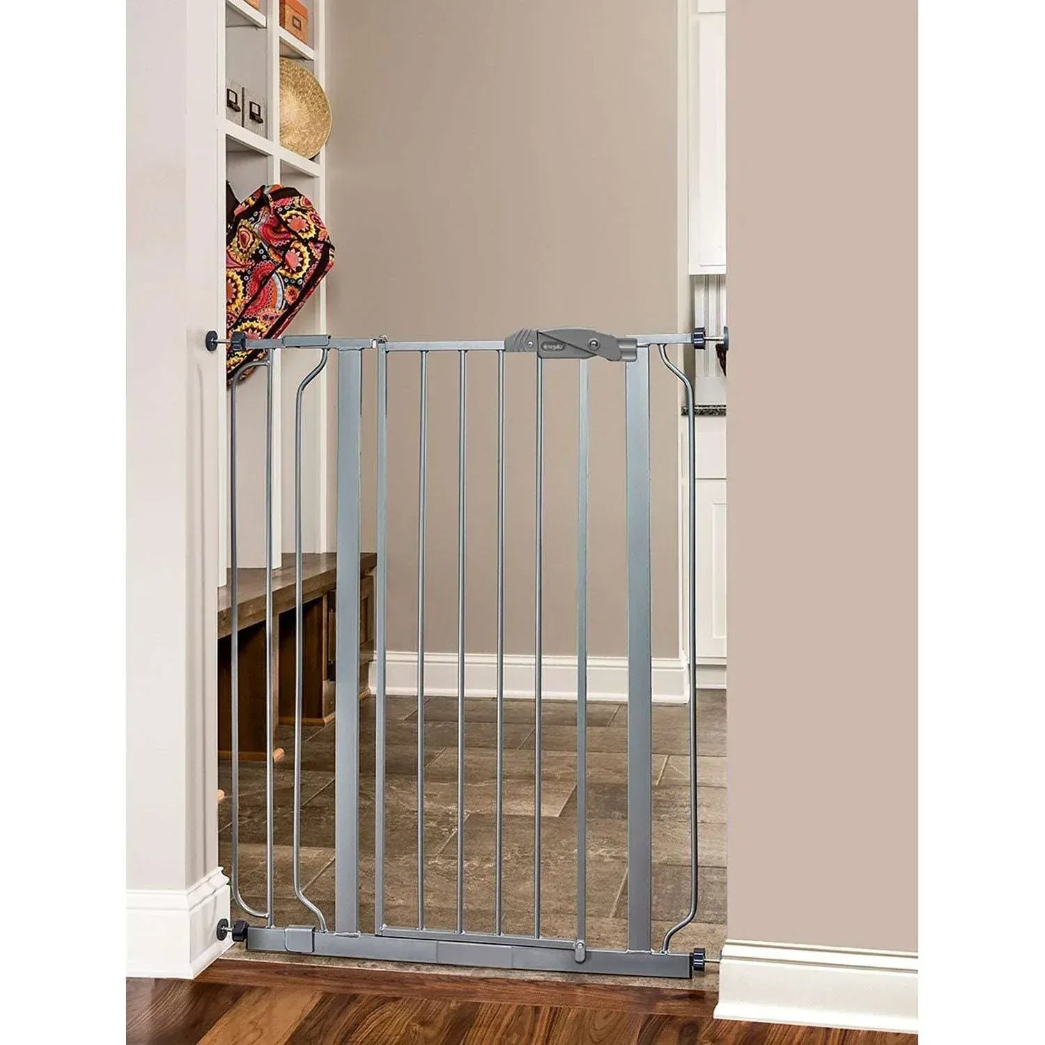 Regalo Easy Step Extra Tall Baby Gate, 29" - 36.5", Choose Color