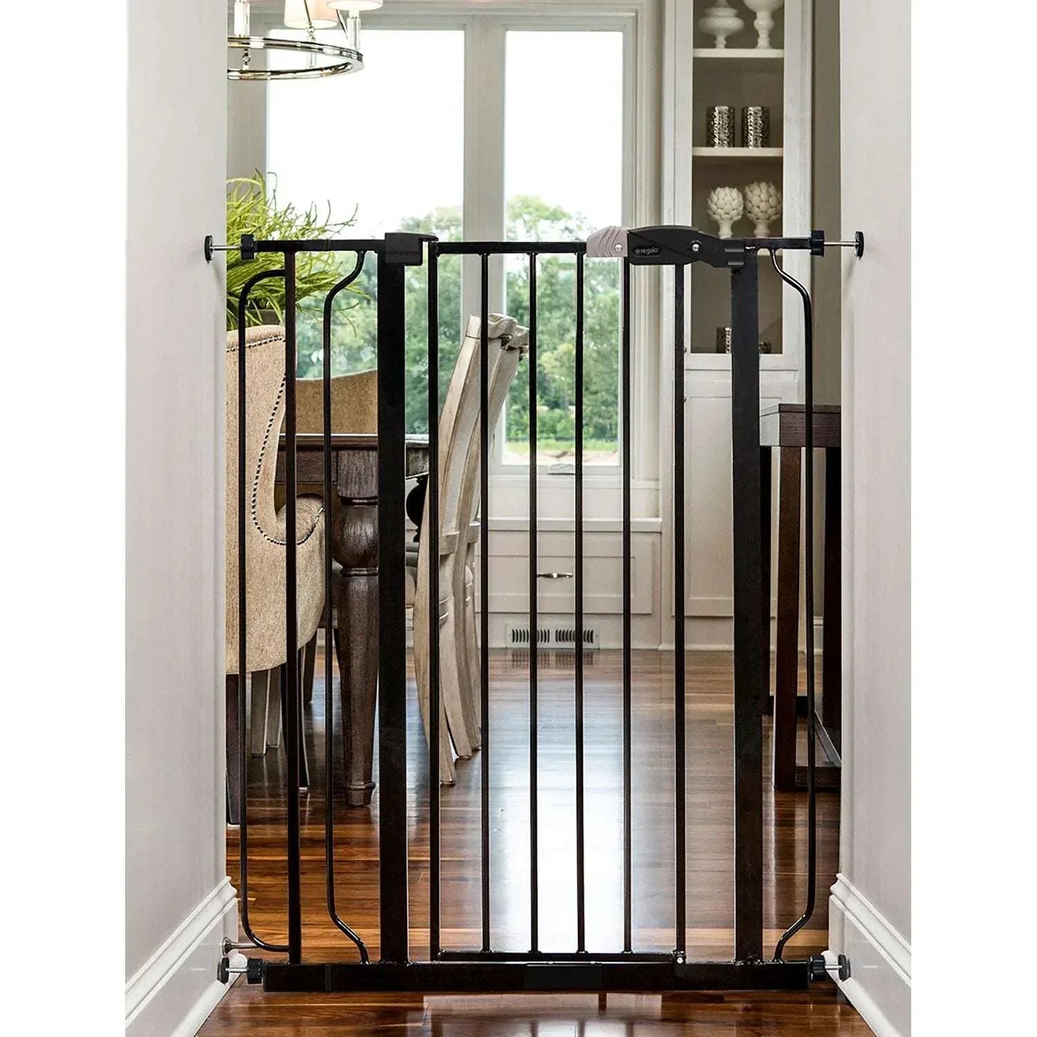 Regalo Easy Step Extra Tall Baby Gate, 29" - 36.5", Choose Color