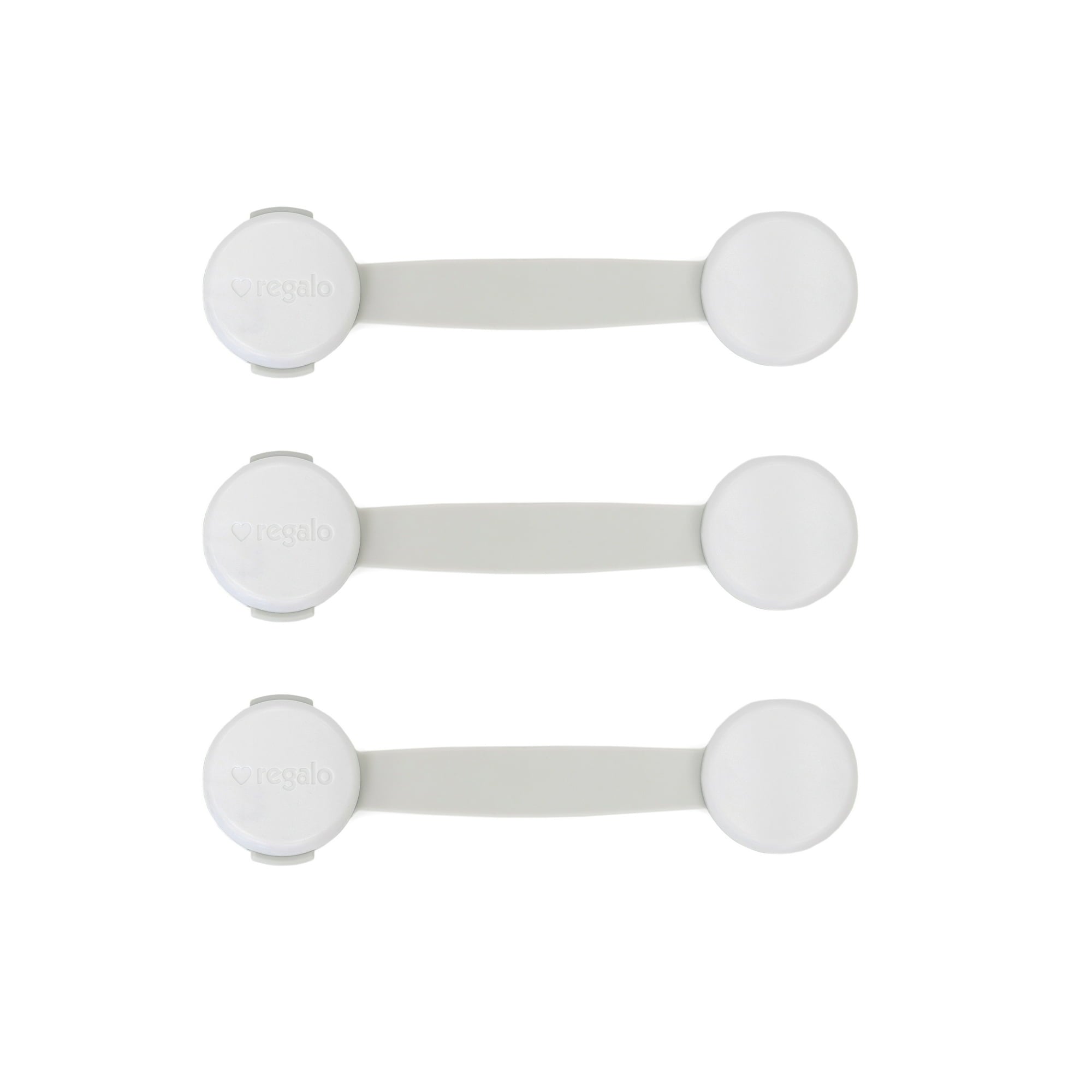 Regalo Multi-Purpose Safety Latches for Child Safety - 3 Pack