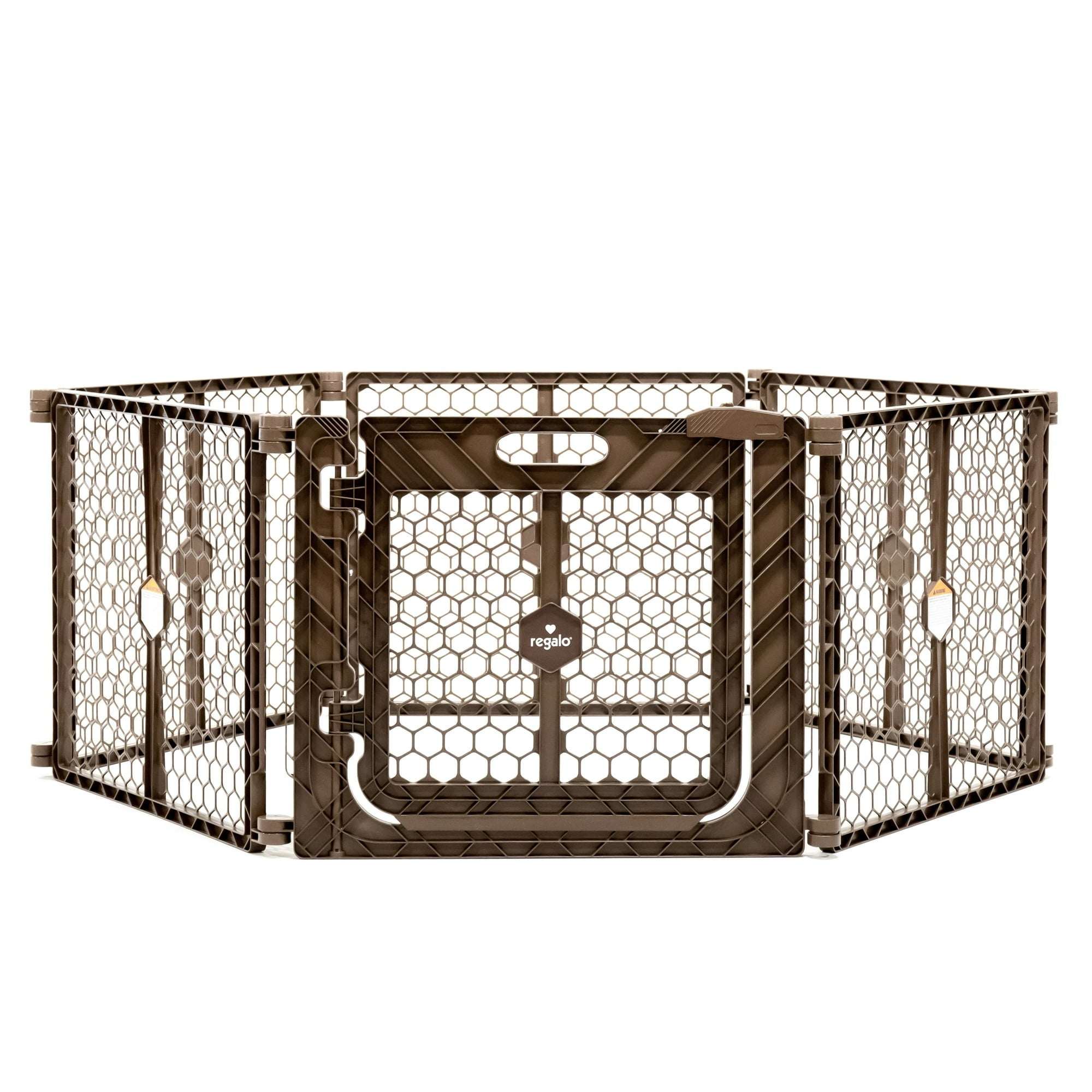 Regalo Superwide Plastic Gate & Play Yard with Door