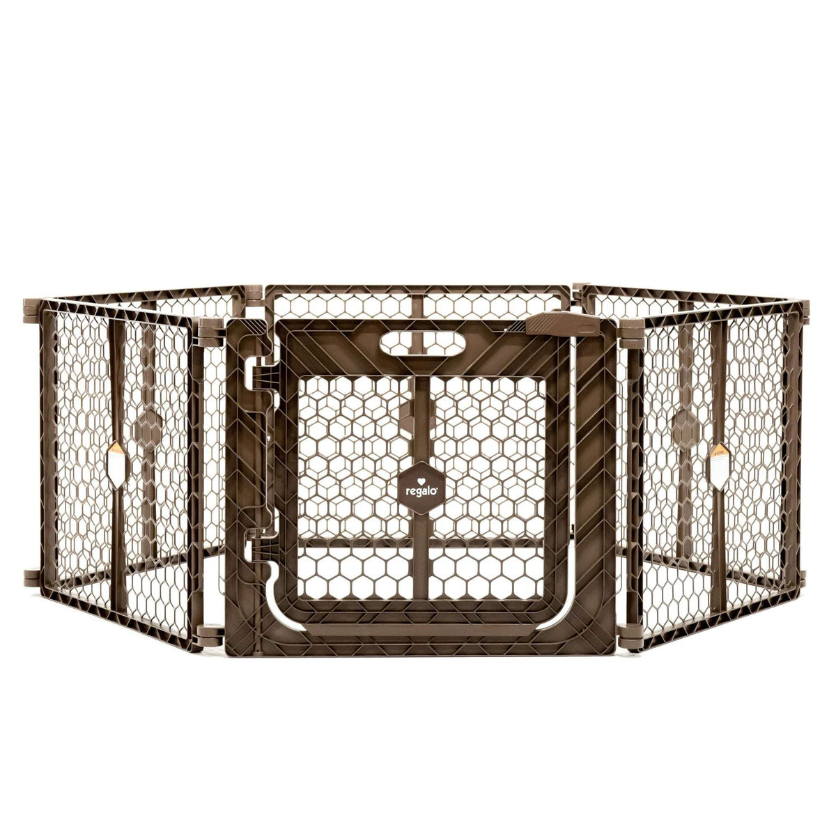 Regalo Superwide Plastic Gate & Play Yard with Door