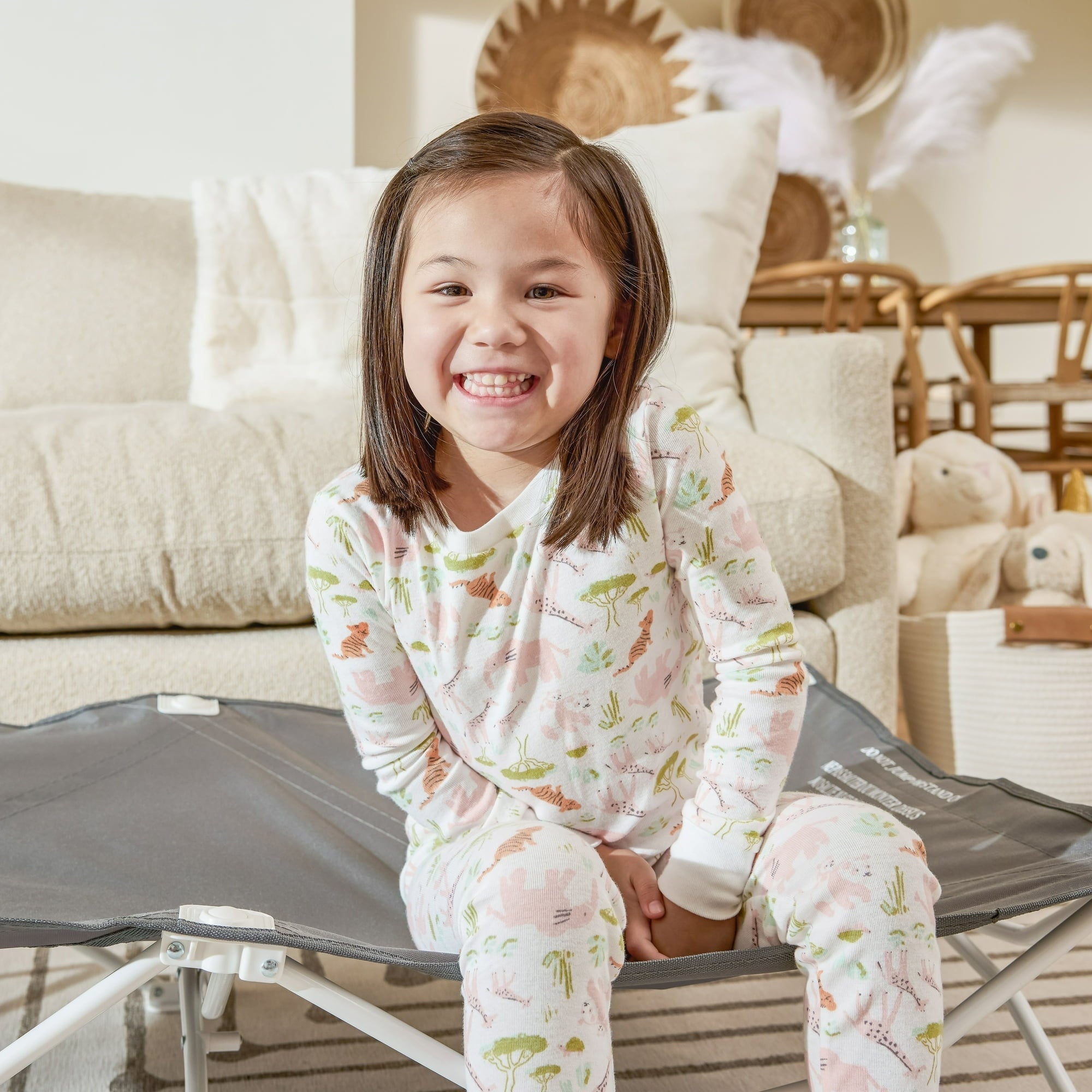 Regalo My Cot Portable Toddler Bed, Lightweight Foldable Travel Bed for Kids