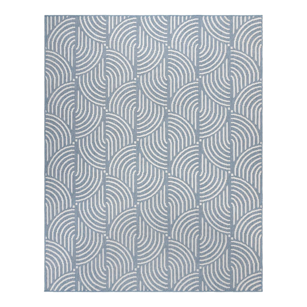 Regent Area Rug Collection, Mika Blue - USA MEGA SHOP