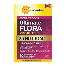 Women’s care probiotic box, 25 billion CFU, 90 delayed-release vegan capsules