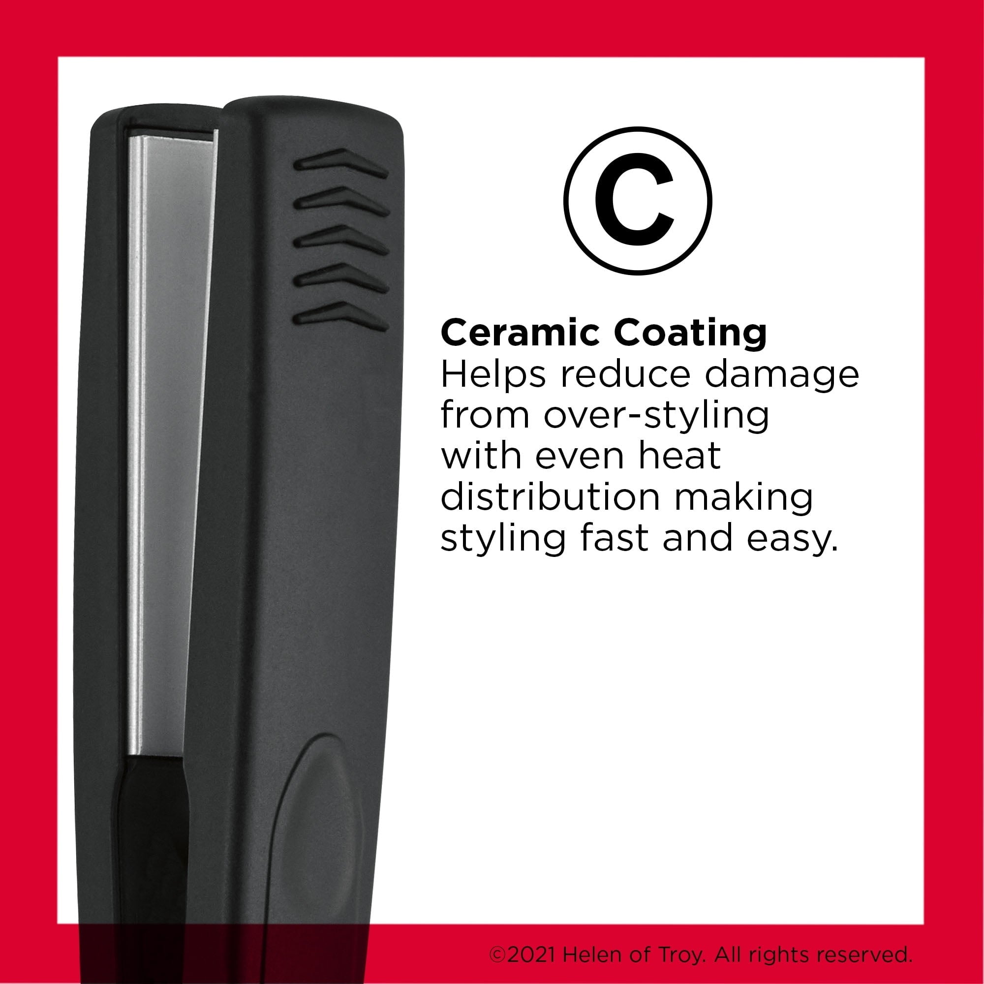 Revlon Essentials Smooth Results, RVST2043, Ceramic, Flat Iron