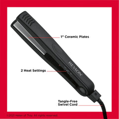 Revlon Essentials Smooth Results, RVST2043, Ceramic, Flat Iron
