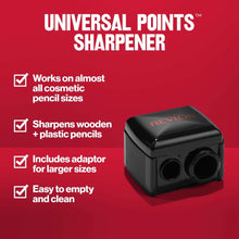 Revlon universal points sharpener with two pencil openings