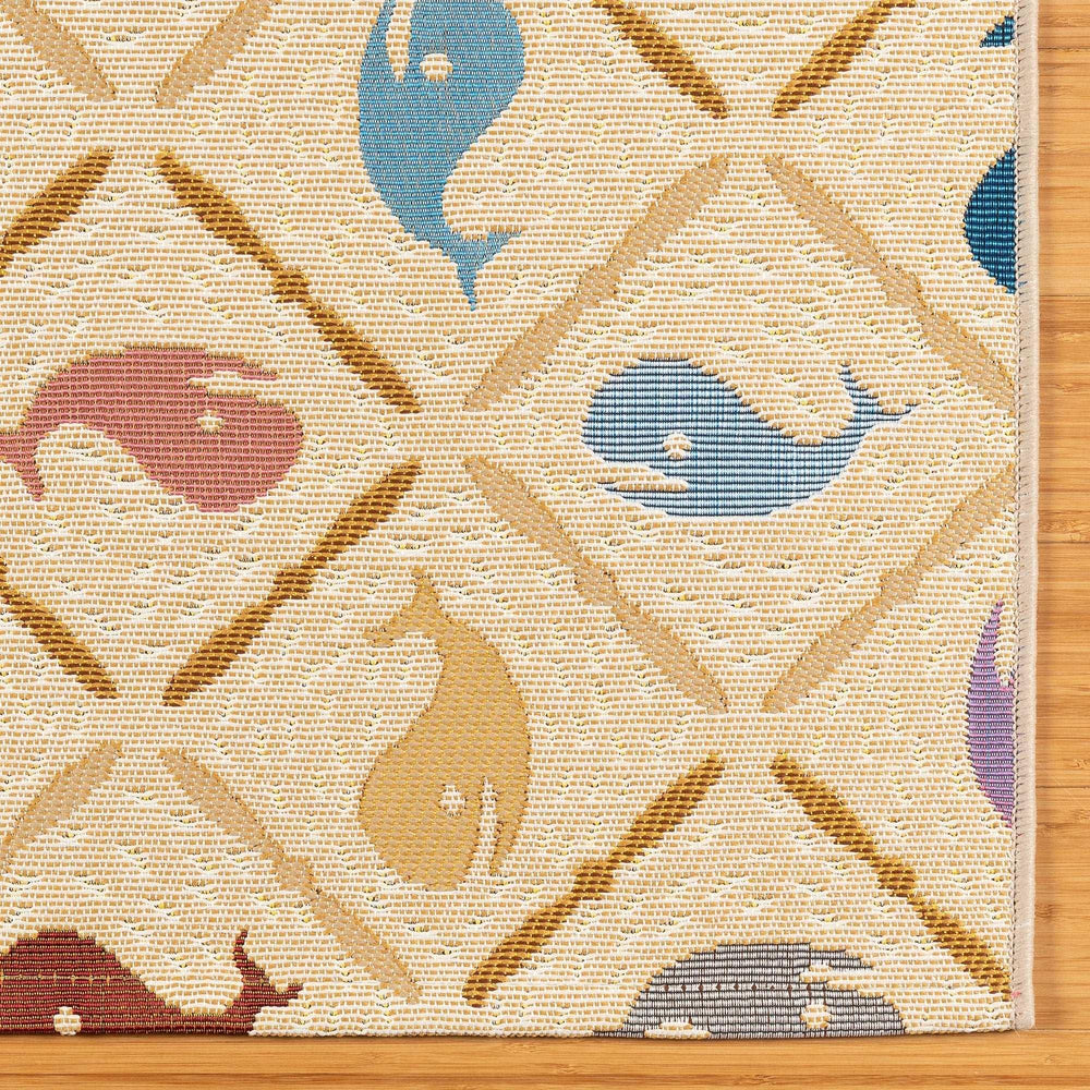 Reyn Spooner Indoor/Outdoor Area Rug, Kanaloa Tan - USA MEGA SHOP