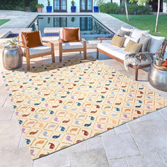 Reyn Spooner Indoor/Outdoor Area Rug, Kanaloa Tan - USA MEGA SHOP