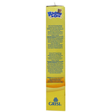 Baby chamomile care kit back carton with GRISI branding, tall yellow package