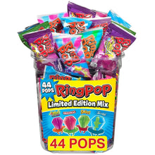 Ring Pop 44-count candy variety pack with assorted lollipop wrappers