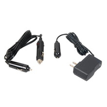 Portable shower accessory set: USB/charging cables and power adapter
