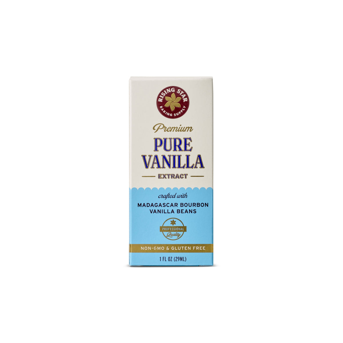 Rising Star Baking Supply Pure Vanilla Extract, 1 fl oz